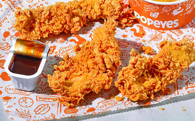 popeyes chicken tender