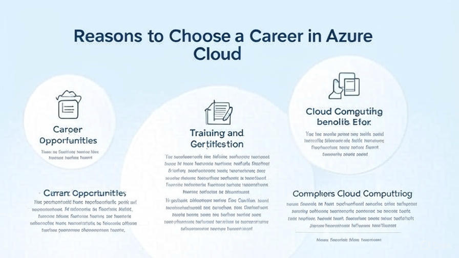 Reasons to Choose a Career in Azure Cloud