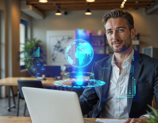 Startup founder reviewing financial strategy with a remote Virtual CFO