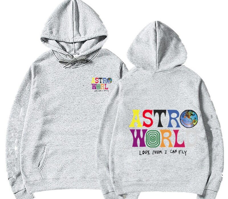 Astroworld Hoodie Grey