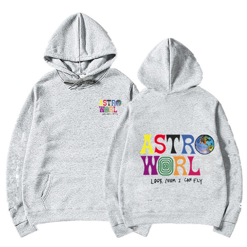 Astroworld Hoodie Grey