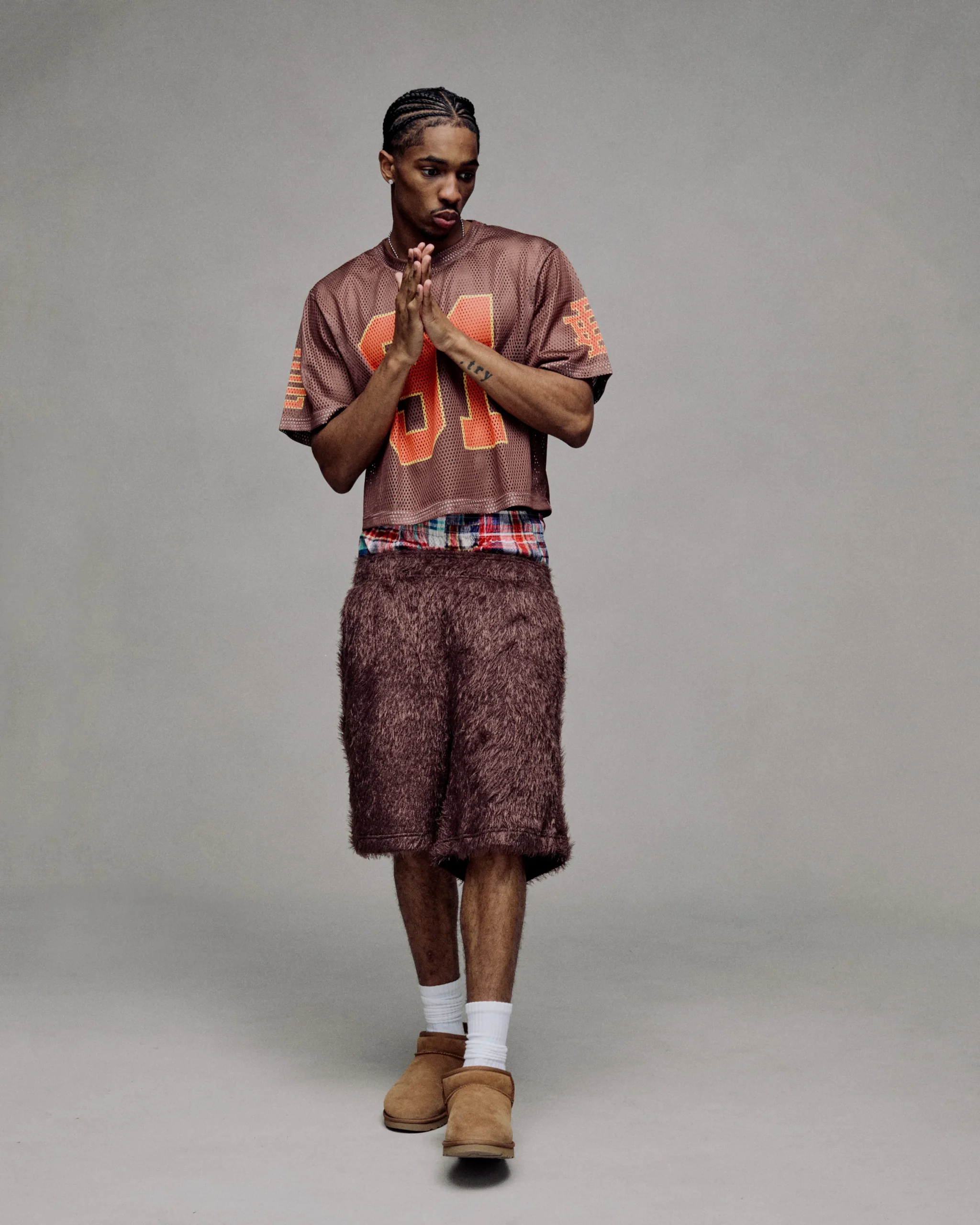 Eric Emanuel EE® Fuzzy Short Brown