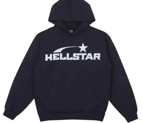 Hellstar Studios Black Core Logo Hoodie