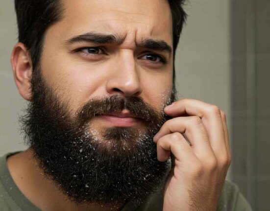 beard dandruff