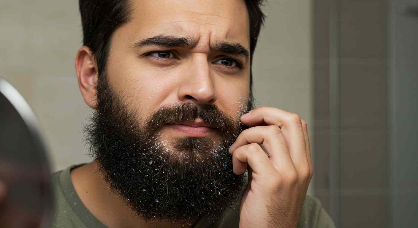 beard dandruff