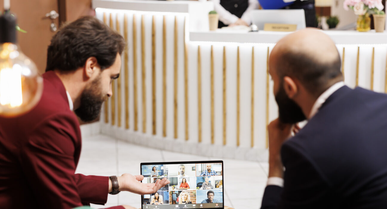 Virtual event software