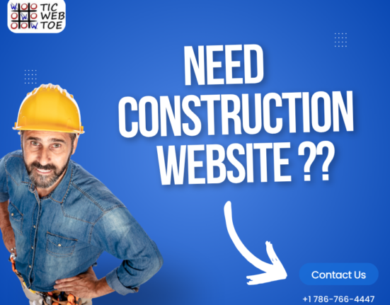 Construction worker laying bricks at building site